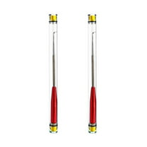 Stainless Steel Hook Remover Tool, Fishing Hook Extractor Set 2pcs with 4 Color Options, Non-slip Grip & Rustproof Design for Safe Catch and Release, Ideal for Anglers and Outdoor Survival