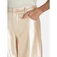 thumbnail image 4 of Madden NYC Women’s Metallic Cargo Flare Pants, 32” Inseam, Sizes XXS-XXL, 4 of 5