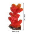 thumbnail image 2 of 1 Pcs Colorful Coral Reef Decor Mini Faux Coral Decor for Aquarium Decorations Red 3.5x5cm, 2 of 6