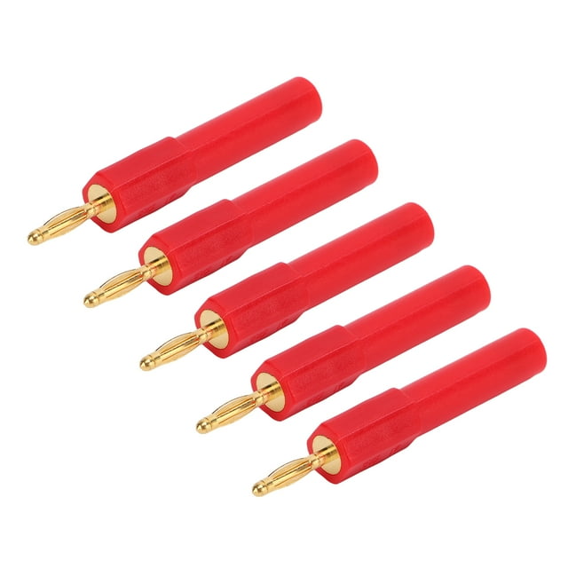 Convert Banana Plug, Convert Banana Plug, 5Pcs 4mm Screw Type Banana Plugs 2mm to 4mm Convert Banana Plug Speaker Connector Banana,, Multimeters