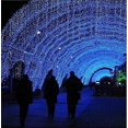 thumbnail image 4 of Paquete de 2 luces decorativas navideñas de 400led de 21 m, mini luces exteriores de guirnalda de alambre verde, luces centelleantes decorativas impermeables de 8 modos para árbol de Navidad, 4 of 5