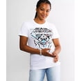 thumbnail image 4 of American Fighter Women's T-Shirt Heather Bleach White Puff Print Slidell Tee (X-Large, Heather Bleach White), 4 of 6