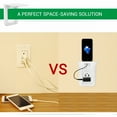 thumbnail image 5 of LAMIRO Power Wall Outlet Shelf – Space Saving Plug and Charging Wall Shelf for Cell Phone, 5 of 7