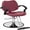 Burgundy, variant on YRLLENSDAN Hydraulic Barber Chair, Heavy Duty Height Adjustable Hair Salon Chair Styling Hair Chair with Hydraulic Pump for Spa Beauty Shampoo Hairdressing Swivel Chair, Burgundy