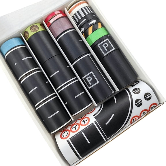 Roadway Marking Tape Water Resistant Pavement Adhesive Sticker For Indoor Directional Label Parking Safety Marking