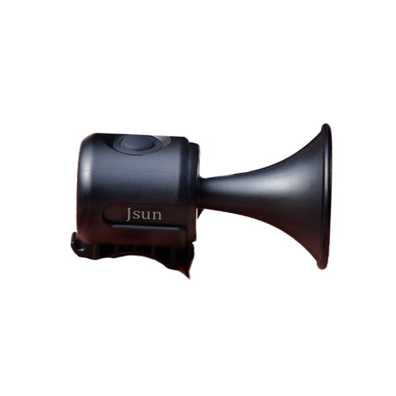 Jsun Bicycle horn, Long Sound Bicycle Horns for Mountain, Road, Mountain or Beach Cruiser Bikes, Black