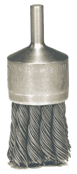 1-1//8/" Hollow End Brush Knot .014 Stainless Steel Weiler 10031 FREE SHIPPING