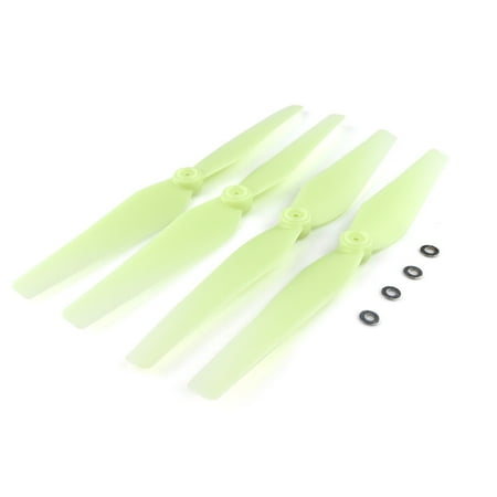 Blade Helicopter Body 4PCS Syma X8C Main Propeller Blades X8C X8HW X8HG X8G X8w Blades RC Aircraft Helicopters Parts Toy Hobbies Accessories Green ()