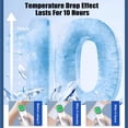 thumbnail image 3 of DEBGFS 20pcs Cooling Patch  8 Hours Fever Cooling Gel Pads  Hot Flash Blue Forehead Cold Cooling Sticker Sheets,20Pcs,none, 3 of 7
