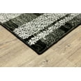 thumbnail image 2 of Oriental Weavers Atlas Area Rug - 752C0 - 8'6" x 11'7" - in Black/ Gray - Modern Style, Stain Resistant, Family and Pet Friendly , Dining, Living Room Rug, 2 of 3