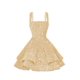 thumbnail image 1 of Vestido de bienvenida Dessiny 2025 con lentejuelas brillantes y escalonadas, 1 of 8