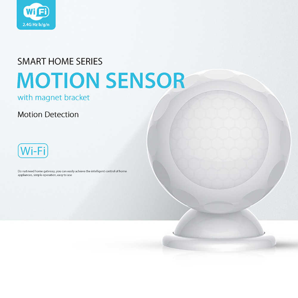 Outdoor　WiFi　Motion　Infrared　Indoor　Alarm　Detector　Motion　For　Sensor　Security　Tuya　Smart