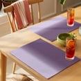 thumbnail image 4 of Purple Ombre Placemats Set of 4 Gradient Gradual Color Place Mats Table Mats Kitchen Dining Home Outdoor Party Table Decoration, 4 of 9