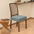 thumbnail image 3 of RUINIXCW Chair Seat Covers For Dining Chairs Dining Room Chair Seat Anti-Dust Stretch Fit Removable Washable Slipcovers Kitchen Chair Covers, 3 of 9