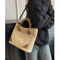 thumbnail image 4 of Kukuzhu Canvas Hobo Bag for Women Large Crossbody Shoulder Bag Handbag Totes Versatile Purse Commuting Satchele, 4 of 7