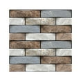 thumbnail image 2 of ufeghfjh Self Adhesive Peel and Stick Wall Tile Stickers for Kitchen Bathroom Backsplash Waterproof Heat Resistant Easy Clean 5 Pack 11.8x11.8 Inches 30x30cm, 2 of 6