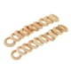 thumbnail image 1 of 20pcs Anillo de Madera Soledad 15mm para Decoración de Artesanías de Bricolaje, 1 of 8