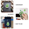 thumbnail image 2 of 16 Pcs Fridge Magnets Magnetic Refrigerator Decorations Kitchen Sticker Creative Mailbox Decorative Plant, 2 of 6
