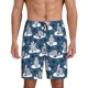 thumbnail image 1 of Fotbe Snow Penguin Pantalones Cortos de Pijama para Hombre, Ropa de Dormir, Pantalones de Pijama Cortos para Hombre-Large, 1 of 6