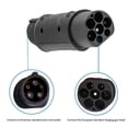 thumbnail image 2 of SAE Adaptor IEC 62196 2 to J1772 Type 1 Electric Cars Charging EV Vehicle Charger One Side Connecto, 2 of 5
