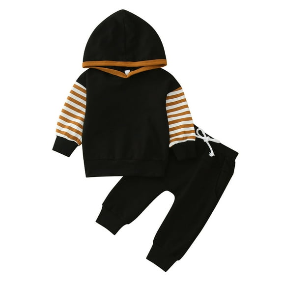 Fsqjgq Baby Boy Clothes 2-3 Years Toddler Baby Boy Fall Winter Outfit Kids Cute Graphic Crewneck Long Sleeve Sweatshirt Pullover Tops Joggers Pants Clothes Set Toddler Boy Pajamas Pajamas