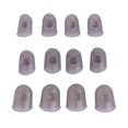thumbnail image 2 of 12Pcs Set Silicone Rubber Guitar Fingerstall Guitar Fingertip Finger Guards, 2 of 5