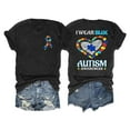 thumbnail image 5 of CHENge Autism Awareness Shirt Women Autism Acceptance Wear Blue ASD ADHD Tshirt Inspirational Teacher Inclusion Gift Tee Top, 5 of 5