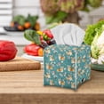 thumbnail image 3 of ZUXONGSY Cute Corgi Square Tissue Box Covers Modern PU Leather Tissue Box Holder Stylish Facial Napkin Box Holders Waterproof Tissue Cover for Children Birthday Gifts, 3 of 7