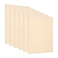 thumbnail image 1 of Uxcell 6 x 6 Inch Wood Panel Board, Unfinished Wood Canvas Square Wooden Deep Cradle Board for Painting Pouring 6 Pack, 1 of 6