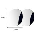 thumbnail image 5 of Blind Spot Rear View Mirror For Car, Motorcycle, SUV & Truck - 2 Pcs Rearview Wide Angle Mirrors - Must Have Automotive Blind Side Mirror For Safe Driving, 5 of 9