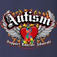 thumbnail image 3 of CafePress - Autism Wings Long Sleeve Dark T Shirt - Long Sleeve Dark T-Shirt, 3 of 4