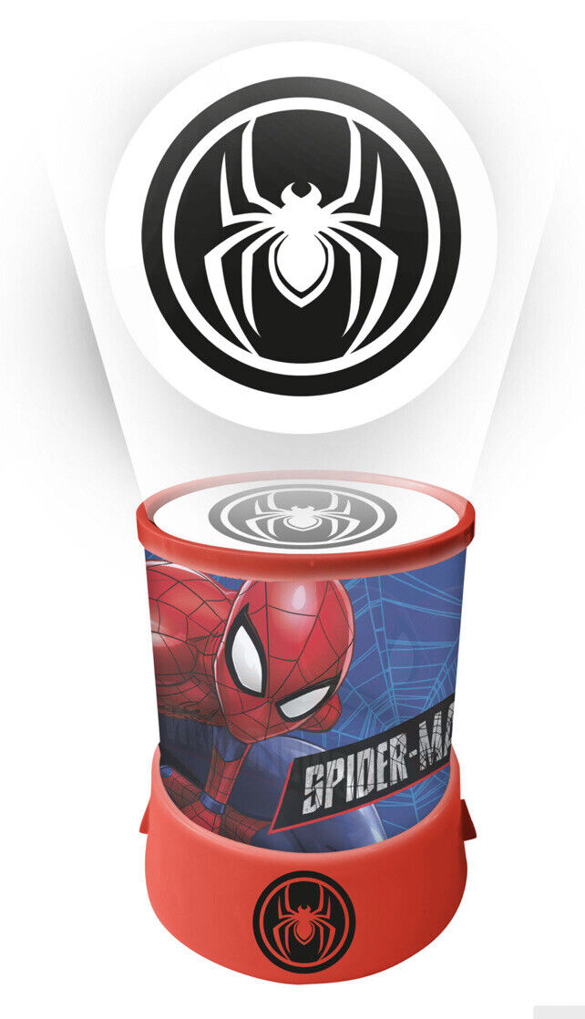 Marvel Spiderman LED Cylinder Projector Light Spiderman