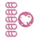 thumbnail image 2 of 14 de febrero Fiesta romántica festiva con temática de corazón brillante Vajilla desechable Platos de papel desechables de 7 y 9 pulgadas Vasos de papel Pañuelos Juego de platos de papel con temática, 2 of 6