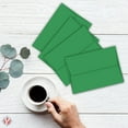 thumbnail image 2 of Green A7 Bright Color Envelopes - 5 1/4 x 7 1/4 Inches - Perfect for 5x7 Photos, DIY Arts and Crafts Cards - for Professional and Homemade Projects - Pack of 50 Envelopes, 2 of 5