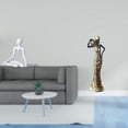 thumbnail image 2 of Estatua De Mujer Pensadora Abstracta Creativa, Figura Decorativa, Escultura Africana única, Adorno De Mesa Para Dormitorio, Escritorio, Entrada, Regalo De Inauguración De La Casa, 2 of 8