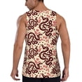 thumbnail image 3 of Haiem Snake Men Workout Tank Top Gym Bodybuilding Sleeveless Muscle T Shirts Athletic Tank Breathable Workout Shirt-Medium, 3 of 9