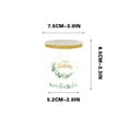 Disposable Cup for Leaf Themed Party,Paper Cup,MicrowaveSafe,Material