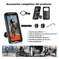 thumbnail image 3 of Soporte Celular Para Moto Bloosom  Impermeable Amortiguador Negro, 3 of 4