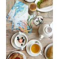 thumbnail image 4 of Jellyfish Coastal Kitchen Dish Towels for Drying Dishes Set of 4, Summer Nautical Starfish Coral Ocean Waffle Weave Microfiber Hand Tea Bathroom Towels Quick Dry & Absorbent Towel 15.7x23.6, 4 of 7
