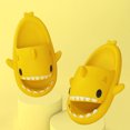 thumbnail image 6 of Adult's Slippers Indoor Outdoor Funny Shark Cartoon, 6 of 11
