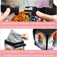 thumbnail image 4 of Mathematical Engineering Foldable Car Garbage Can with Lid, Leak-proof Hanging Storage Bag - Mini Trash Can for Car, 4 of 6