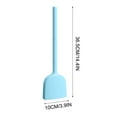 thumbnail image 3 of Mouliraty Toilet Brush Cleaning Supplies Household Cleaning Set Punch- Wall-mounted Long Handle Wash Toilet Brush, 3 of 4