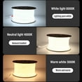 thumbnail image 3 of COB LED Strip 220V Switch/Dimmable Power EU Plug 360LEDs/m 3000k 6000k RA90 Outdoor Garden FOB LED Tape Bedroom Kitchen Lighting, 3 of 6