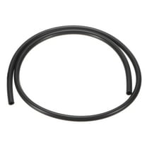 1 Pack 1 Meter Silicone Tubing, 6x9mm(IDxOD) Silicone Rubber Tube Flexible Hose Black
