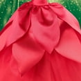 thumbnail image 5 of Barbie Signature 2022 Collectible Holiday Doll with Brown Hair & Red Poinsettia Gown, 5 of 7