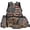 Deer USA Flag Camo, variant on Yspwyqan Fire White Wolf 4Pcs Kids Backpack Set with Lunch Box Pencil Case Water Bottle, Lightweight Large Capacity Boys Backpack Set for Elementary School