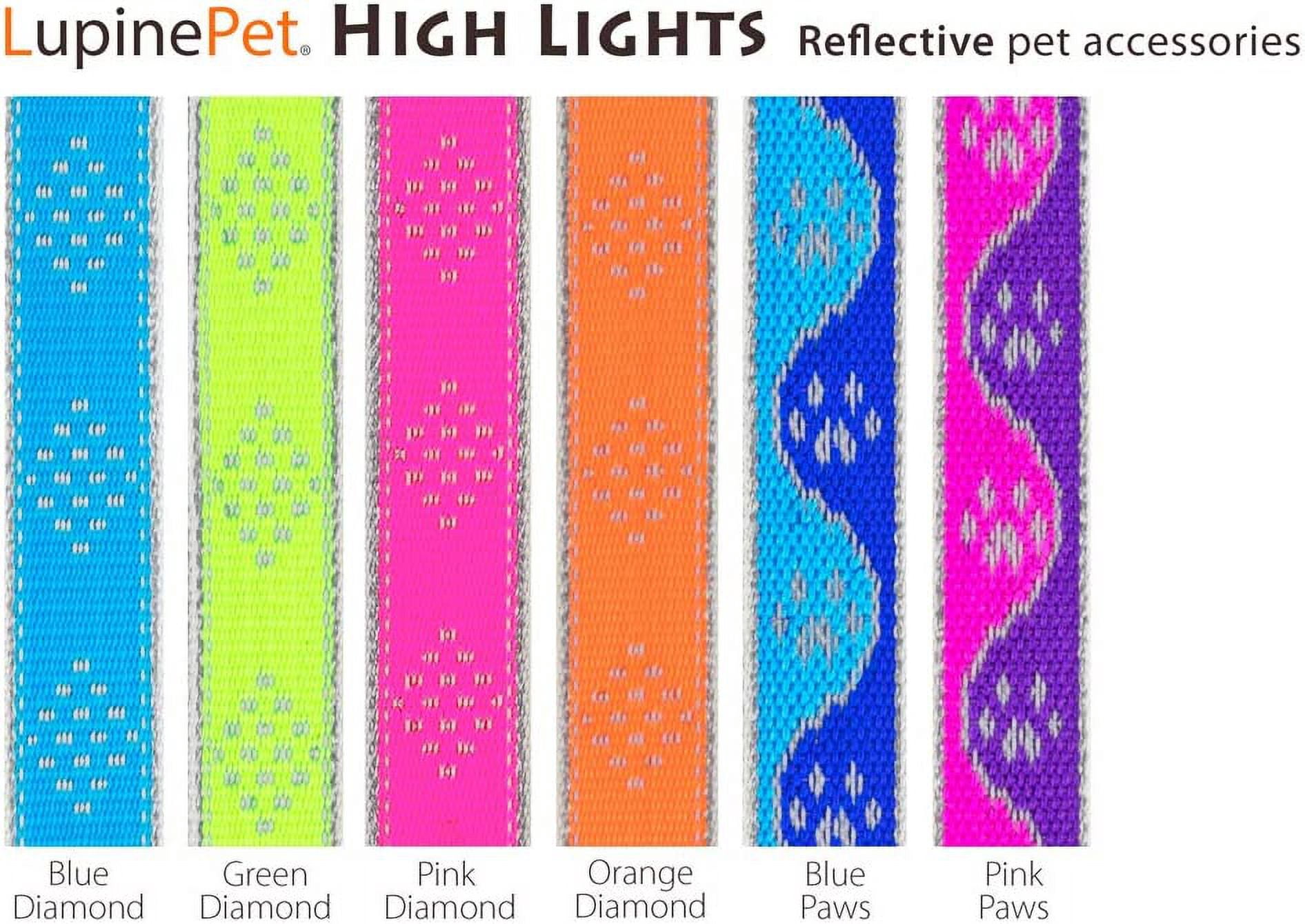 HL 1/2in Orange Diamond 12-20 H-Style Cat Harness