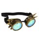 thumbnail image 5 of Gafas Steampunk de Kaleidoscope, Lentes de Cristal Arcoiris, Páramos Ajustables para La Fiesta de Decoraciogica Vintage, 5 of 7