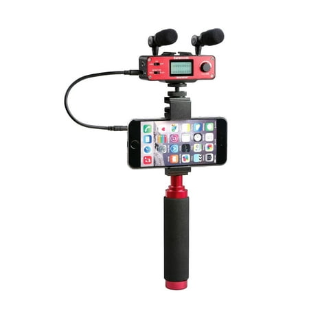 Saramonic SmartMixer Professional Recording Stereo Microphone Rig for iPhone and Android