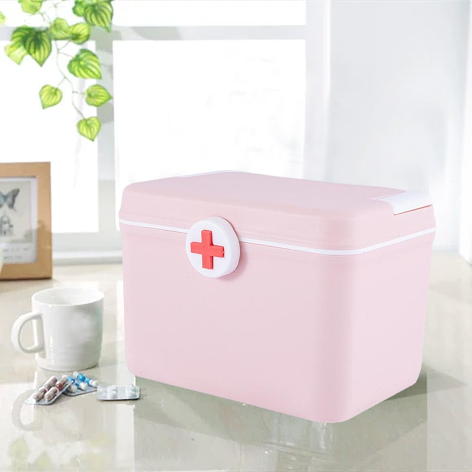 Vadktai First Aid Box Organizer Empty 8
